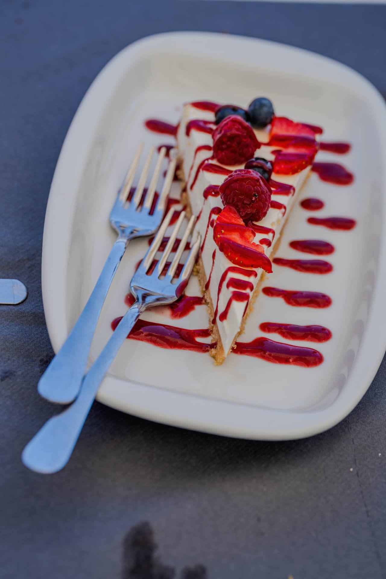 Cheesecake ai frutti di bosco